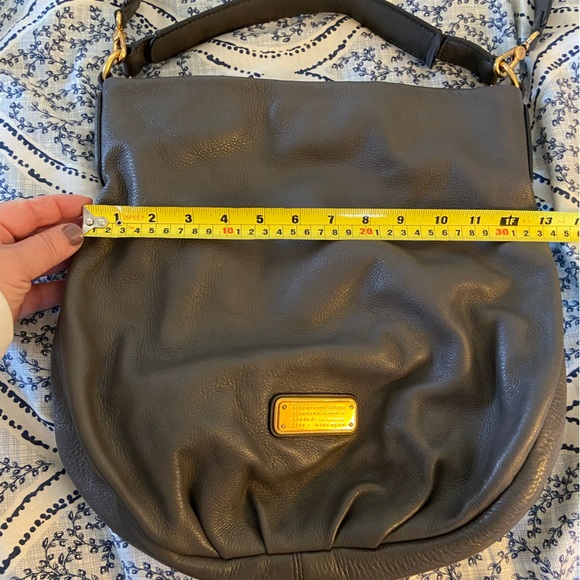 Marc by Marc Jacob’s Hillier Hobo Crossbody Grey EUC - Picture 10 of 14